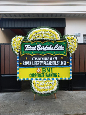 Papan Bunga Duka di Ambarawa