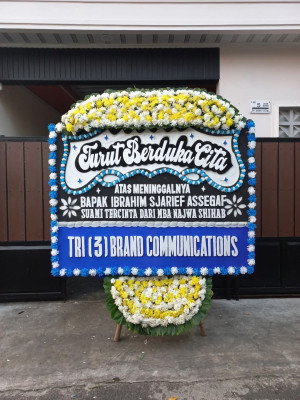 Papan Bunga Duka di Ambarawa